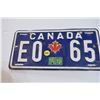 Image 1 : Scarce 1971 Canada license plate
