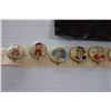 Image 5 : Cereal comic pin backs, star weekly pinback WWII