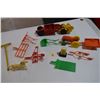 Image 1 : Antique plastic farm toy set