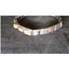 Image 2 : ITALIAN CHARM BRACELET DAIRA MADE IN ITALY, WTH ONE 18KT GOLD CHARM