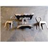 Image 2 : CAST IRON DOLL TABLE AND CHAIRS SET, TAIWAN