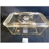 Image 2 : GLASBAKE BUTTERDISH WITH LID, NO CRACKS OR CHIPS