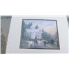 Image 2 : THOMAS KINKADE PRINT, "A VICTORIAN CHRISTMAS", WITH COA