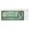 Image 1 : 1867 – 1967 Centennial $1 note. No Serial Numbers. Beattie-Rasminsky signatures. BC-45a. AU