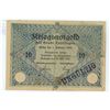 Image 2 : Germany. 1919 10 Mark Kriegsgeld (War Money) issued by the city of Tuttlingen. Fine.