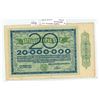 Image 1 : Germany. 1923 Notgeld for 20 Million Mark from the city of Duisberg. Fine.