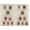 Image 2 : Lot of 5 early British Mint Sets from 1963 – 1967. Housed in a black binder.