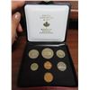 Image 2 : 1973 Canadian Double Cent Custom Set. 7-coin set includes RCMP 25 Cents & PEI Nickel Dollar. As issu