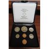 Image 2 : 1975 Canadian Double Cent Custom Set. 7-coin set as issued by the Royal Canadian Mint.