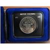 Image 1 : 1971 British Columbia Centennial Specimen Nickel Dollar. Housed in its original Royal Canadian Mint 