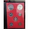 Image 1 : 1972 Double Dollar Prestige specimen Set. Includes Two One Nickel Dollar voyageur coins. 7-coin set.