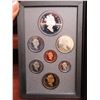 Image 2 : 1992 Double Dollar Proof Set. The Silver Dollar commemorates the first stagecoach service between Ki