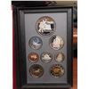 Image 1 : 1997 Double Dollar Proof Set. The Silver Dollar commemorates the 25th Anniversary of the Canada-Russ