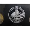 Image 2 : 2003 Double Dollar Proof Set. The Silver Dollar commemorates the day a miner threw a hammer at a fox