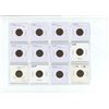 Image 1 : Set of 12 Canadian King George V Small Cents. Dates include 1920, 1921, 1927, 1928 1929, 1930, 1931,