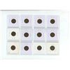 Image 2 : Set of 12 Canadian King George V Small Cents. Dates include 1920, 1921, 1927, 1928 1929, 1930, 1931,