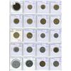 Image 1 : Lot of 20 French coins including 1856A 10 Centimes issued for Emperor Napoleon III plus other coins 