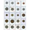 Image 1 : Lot of 20 Latin American coins from Belize, Colombia, Ecuador, Guatemala, Mexico & Peru.