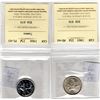 Image 2 : 1965, MS64, ICCS AND 1966 PL 65 CAMEO, 25 CENT, ICCS