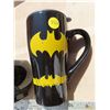 Image 2 : BATMAN large ceramic travel mug & napkin holder - never used