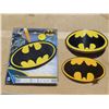 Image 1 : BATMAN belt buckle (hard to find) and iron on patch