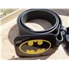 Image 3 : BATMAN new 42 inch leather belt & buckle with hat and new medium t-shirt