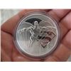Image 1 : 2021 - Proof Silver $2.00 NIUE  coin of SUPERMAN - in plastic round