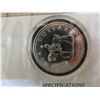 Image 2 : 1973 - Silver Dollar - RCMP Centennial - encased by First Commemorative Mint