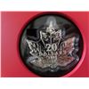 Image 2 : 2015 - $20.00 - 31.5 Gms Silver Cdn Maple Leaf with stand-up display - Cert #7526