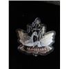 Image 2 : 2016 - $10.00 - Maple Leaf Silhoutte with Canada Geese - 15.67 gms Cert#2663