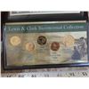 Image 2 : 2005 Lewis & Clark Bicentennial Collection, 4 nickels, dollar & $2.00 bill