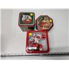 Image 2 : THREE - COKE Christmas Related Tins  (Like New)