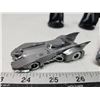 Image 2 : TWO Metal Earth Batmobiles with two figurines