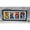 Image 1 : Four beautifully Framed DC Comic cover replicas