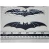 Image 3 : VERY RARE - 3 - 6 inch stainless steel BATMAN (throwing) blades in case  - new