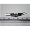 Image 1 : VERY RARE - BATMAN  one inch keychain pocket knife retractable