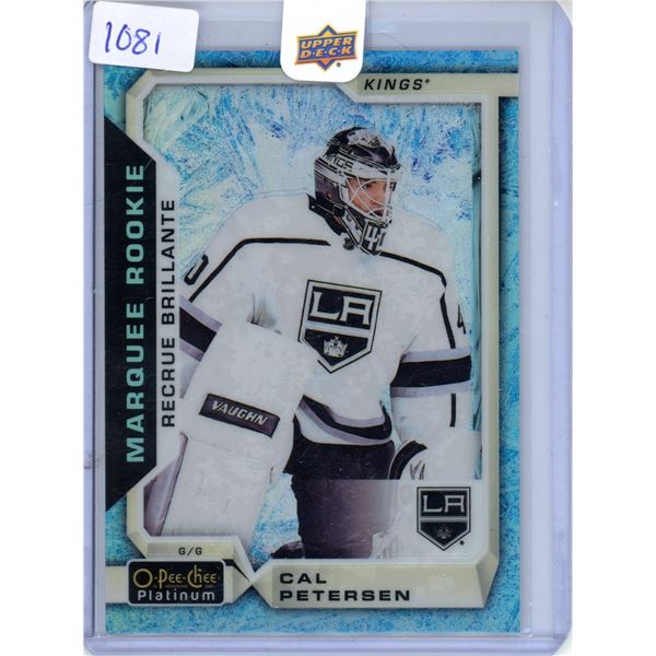 Cal Petersen Arctic Freeze Rookie Card 57/79
