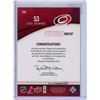 Image 2 : Jeff Skinner Future Watch Rookie Autograph