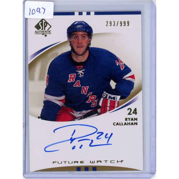Ryan Callahan Future Watch