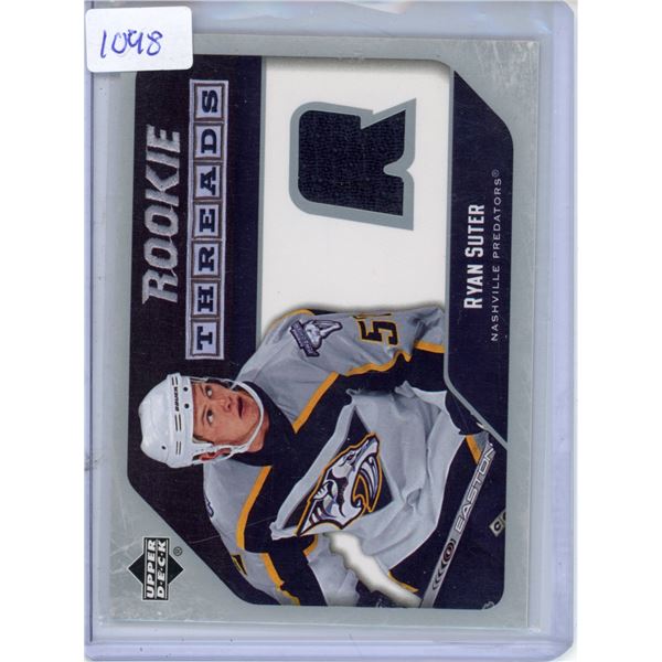 Ryan Suter Rookie Threads Jersey