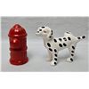 Image 3 : Vintage Dalmation Dog and Fire Hydrant Salt and Pepper Shakers