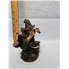 Image 4 : Vintage Resin Witch with Cauldron