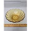 Image 1 : Vintage Hazel Atlas Golden Amber Capri Swirl Bowl