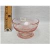 Image 3 : Vintage Coronation Pink Depression Glass Dish