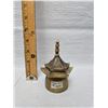 Image 1 : Vintage Brass Chinese Tower Shaped Bell