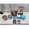 Image 1 : Assorted oil/tobacco tins