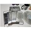 Image 2 : Assorted household items - BMP vase, graters, ornaments, etc.