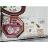 Image 4 : Assorted costume jewelry & bath n body soaps