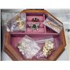 Image 5 : Assorted costume jewelry & bath n body soaps
