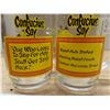 Image 3 : 2 "confucius say" drinking glasses